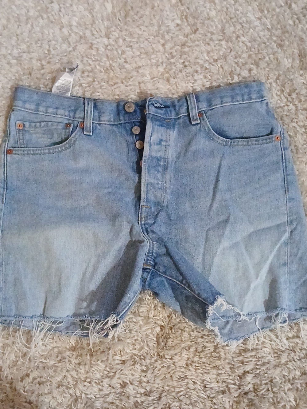 Levis 501 Denim Shorts
